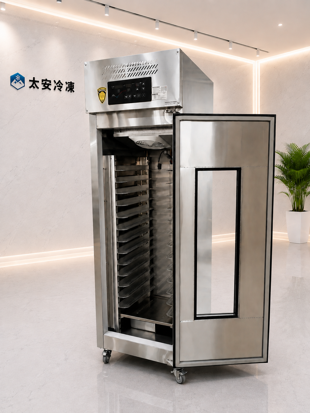 TA-801-B 單門智慧型麵糰冷藏發酵庫開門展示